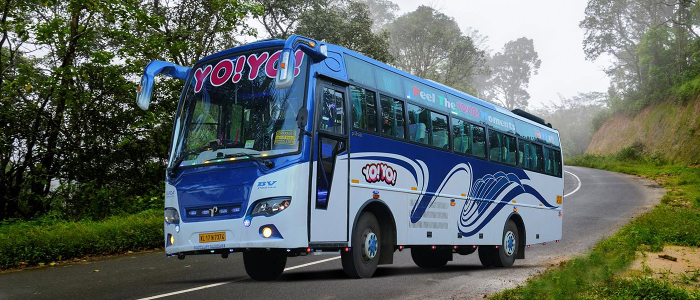 tourist bus in muvattupuzha